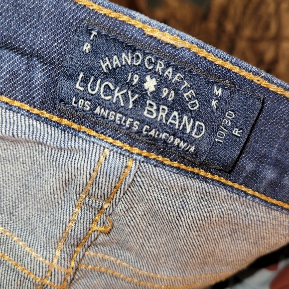 Lucky Brand Brooke Straight Mid-Rise Medium Wash Jeans Size 10/30 Women's - Picture 2 of 4